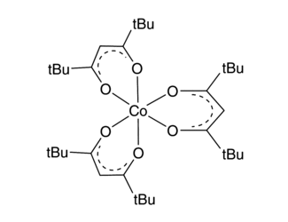 2,2,6,6-Tetramethyl-3,5-heptanedionate(III) cobalt - CAS:14877-41-9 - Co(TMHD)3, Cobalt Tris(2,2 6,6-tetramethyl-3,5-heptanedionato)